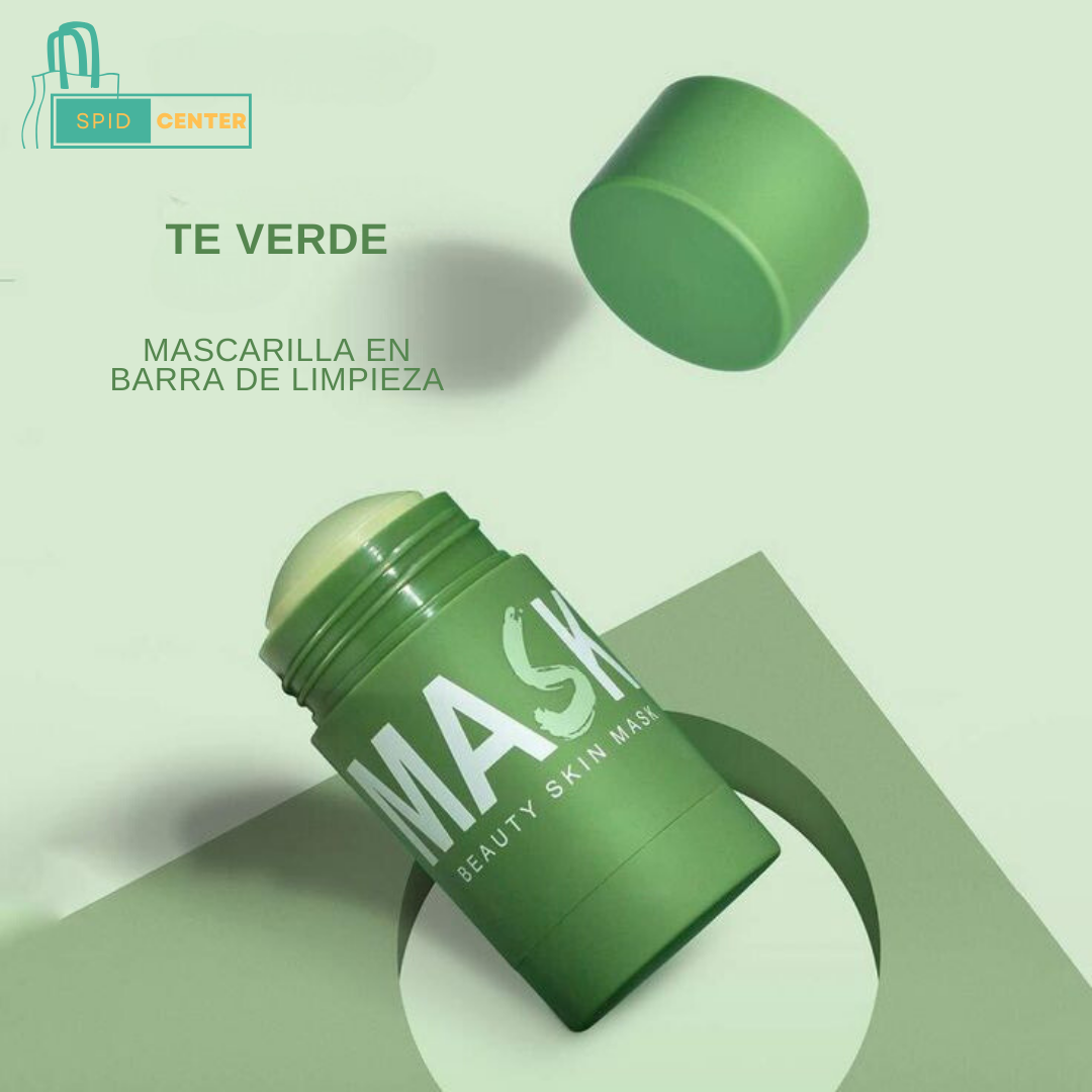 CLEAR MASK ™️ - Mascarilla en Barra de Té Verde