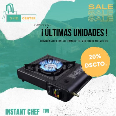 INSTANT CHEF™ - Encimera Cocina Estufa Portátil CAMPING